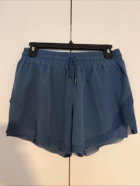 HALARA Pants - HALARA Slate Blue Layered Running Shorts